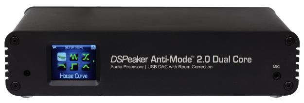 DSPeaker Anti-Mode 2.0 Dual Core, romkorreksjon med DAC