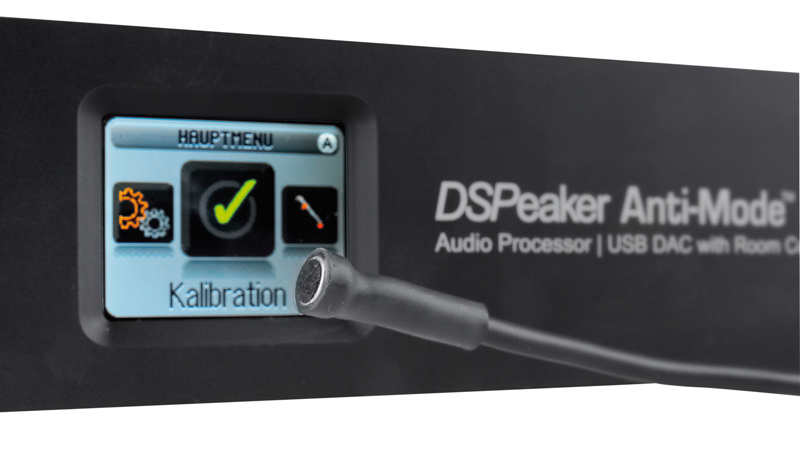 DSPeaker Anti-Mode 2.0 Dual Core, romkorreksjon med DAC