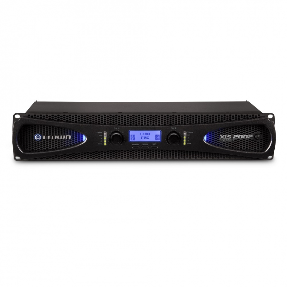 Crown XLS-2002 stereoslutttrinn med DSP