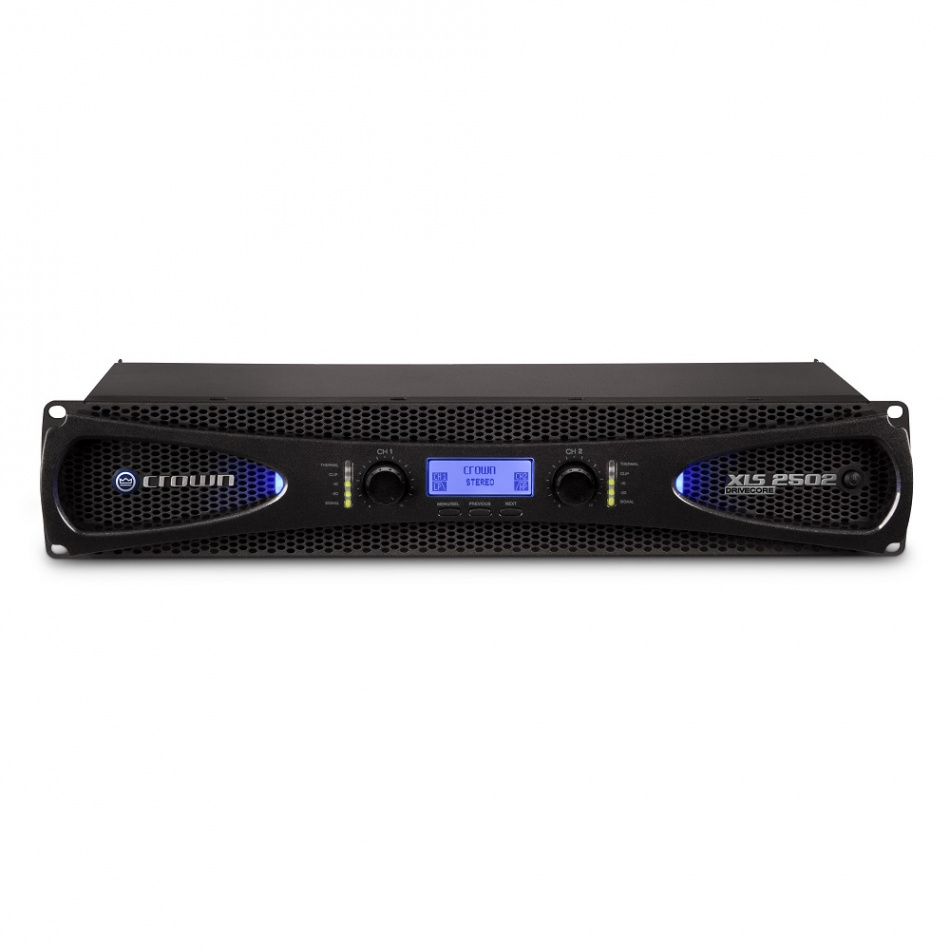 Crown XLS-2502 stereoslutttrinn med DSP