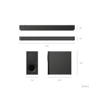 Sony HT-S400 soundbar med trådløs subwoofer & Bluetooth Sony HT-S400 soundbar med trådløs subwoofer & Bluetooth
