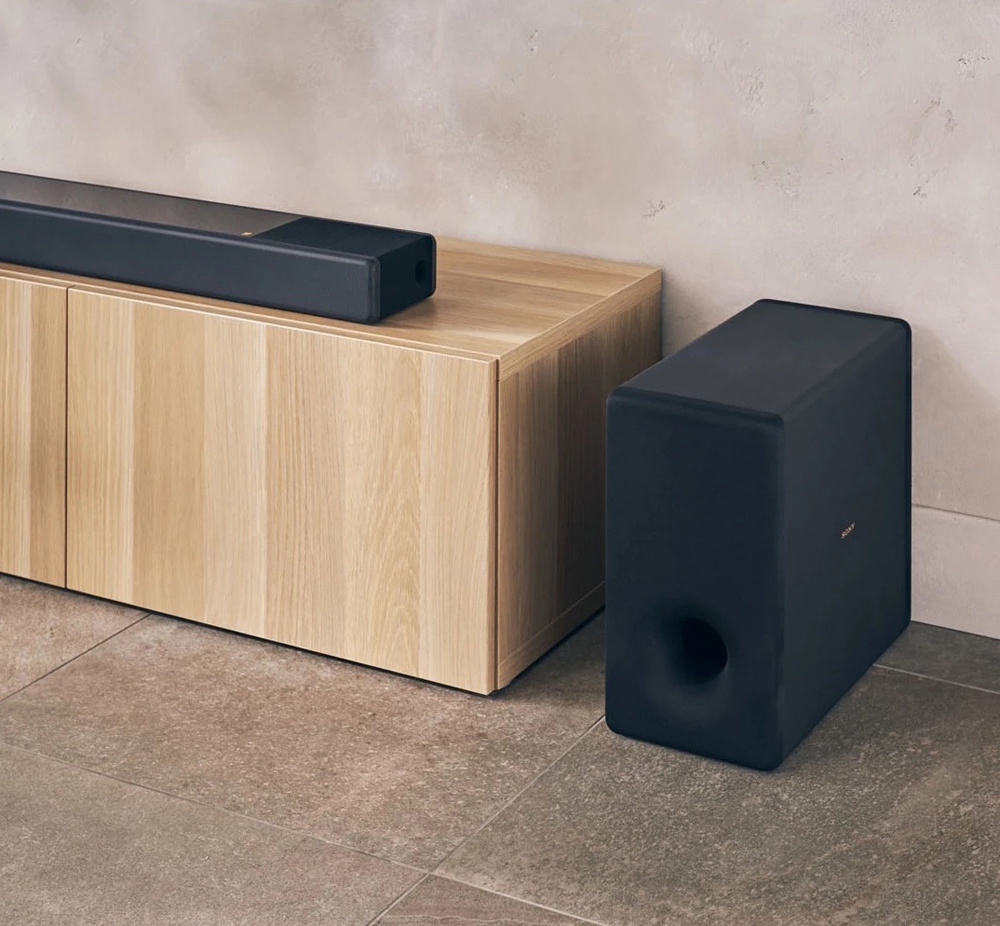 Sony SA-SW3 aktiv trådløs subwoofer for kompatible soundbarer, svart