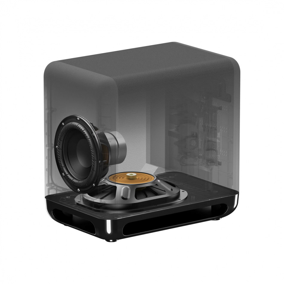 Sony SA-SW5 aktiv trådløs subwoofer for kompatible soundbarer, svart