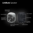 Sony LinkBuds Speaker trådløs bærbar høyttaler med Bluetooth, svart Sony LinkBuds Speaker trådløs bærbar høyttaler med Bluetooth, svart
