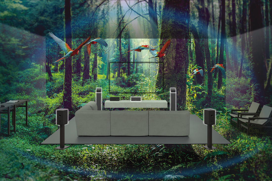 Sony TA-AN1000 hjemmekinoforsterker med Dolby Atmos og IMAX Enhanced