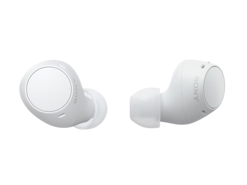 Sony WF-C510 True Wireless in-ear-hodetelefoner med Bluetooth, hvit