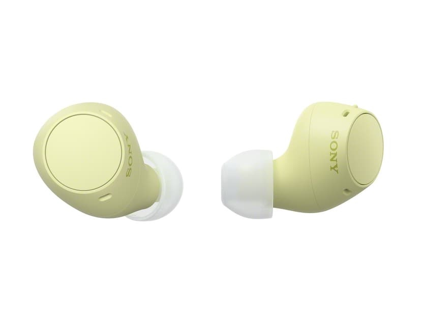 Sony WF-C510 True Wireless in-ear-hodetelefoner med Bluetooth, gul