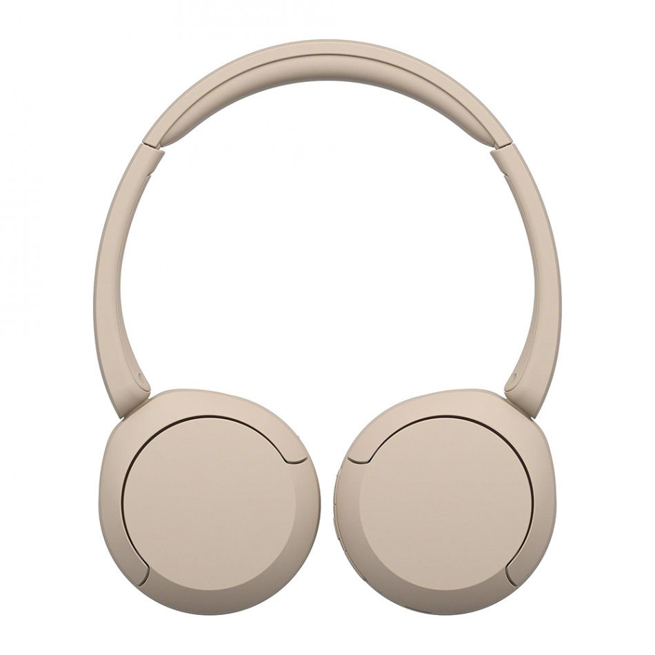 Sony WH-CH520 trådløse on-ear hodetelefoner med Bluetooth, beige