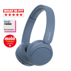 Sony WH-CH520 trådløse on-ear hodetelefoner med Bluetooth, blå Sony WH-CH520 trådløse on-ear hodetelefoner med Bluetooth, blå