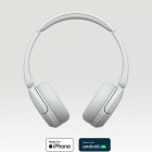 Sony WH-CH520 trådløse on-ear hodetelefoner med Bluetooth, hvit Sony WH-CH520 trådløse on-ear hodetelefoner med Bluetooth, hvit