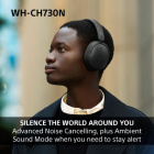 Sony WH-CH730N trådløse over ear-hodetelefoner med støyreduksjon, svart Sony WH-CH730N trådløse over ear-hodetelefoner med støyreduksjon, svart