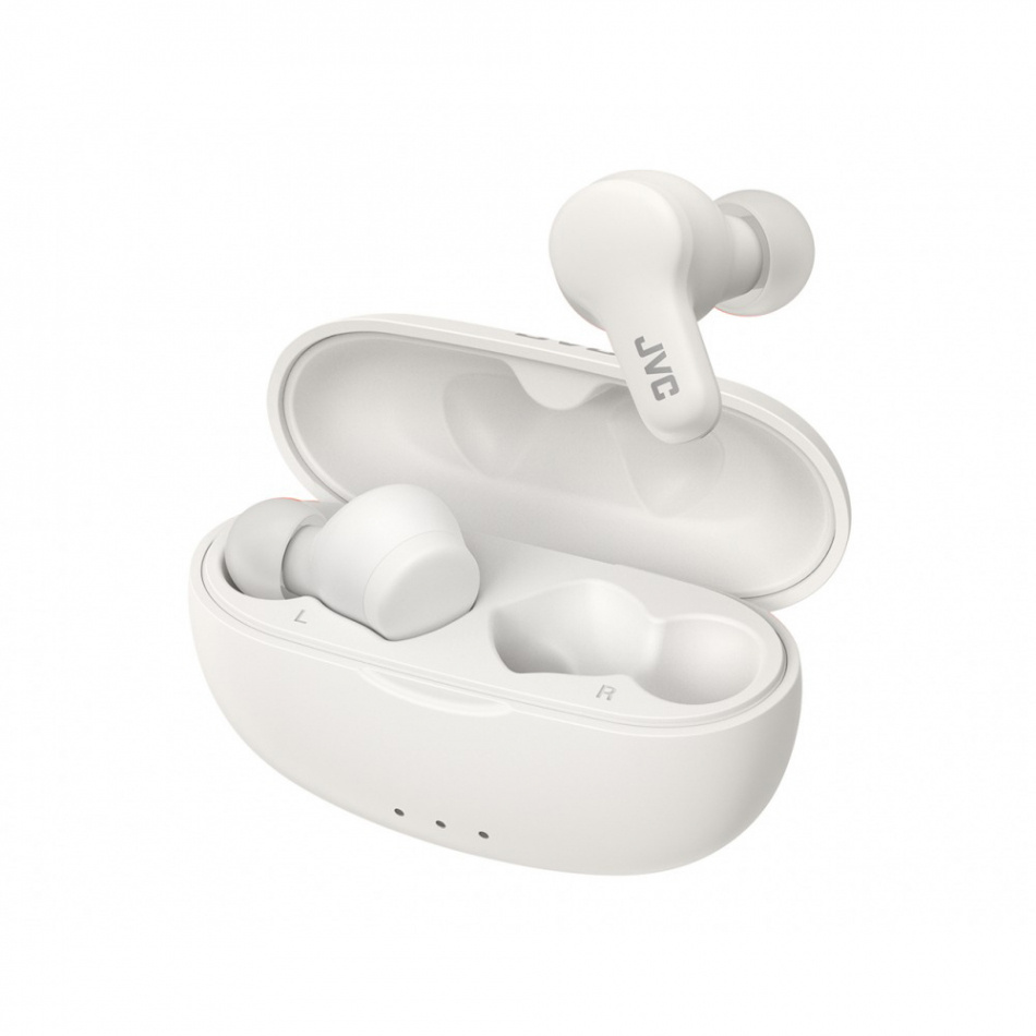 JVC HA-A7T2 Gumy True Wireless in-ear hodetelefoner, hvit