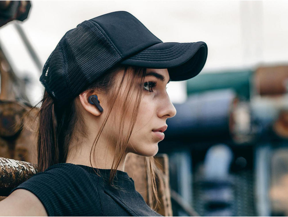 JVC HA-A9T True Wireless in-ear hodetelefoner, blå