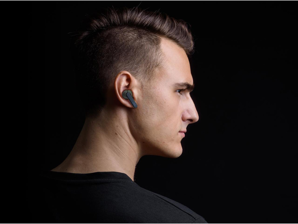 JVC HA-A9T True Wireless in-ear hodetelefoner, grønn