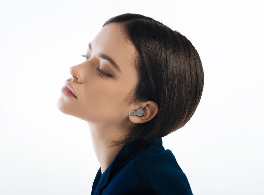 JVC HA-A9T True Wireless in-ear hodetelefoner, hvit