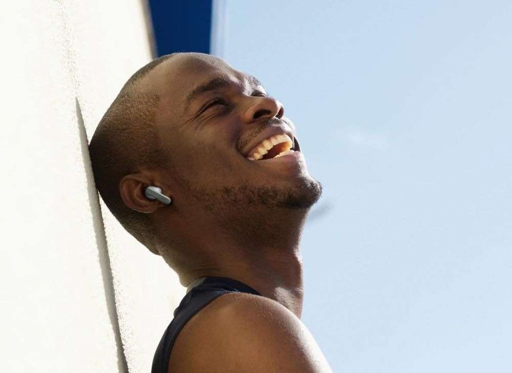JVC HA-A9T True Wireless in-ear hodetelefoner, hvit