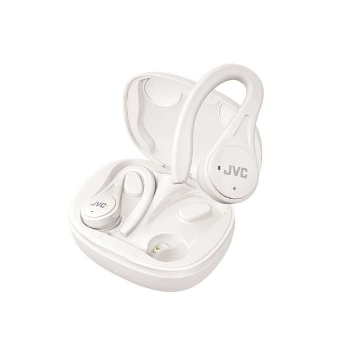 JVC HA-EC25T True Wireless sporthodetelefoner, hvit