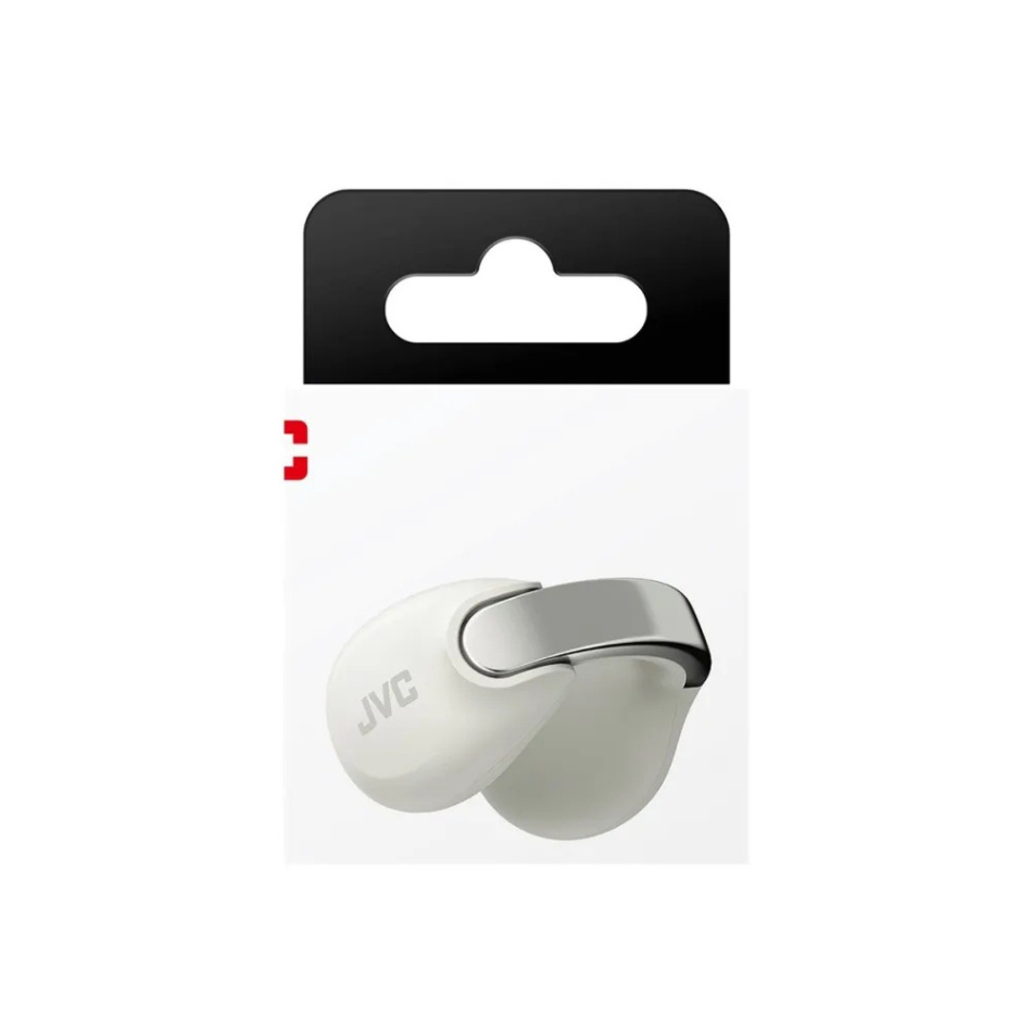 JVC HA-NP1T True Wireless in-ear hodetelefoner med øreklips, hvit