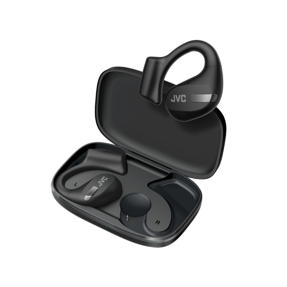 JVC HA-NP50T trådløse IPX4-klassede hodetelefoner med Bluetooth, svart