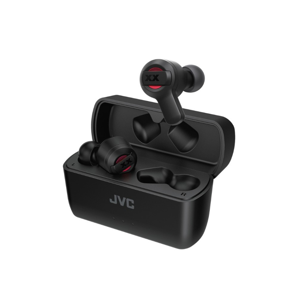 JVC HA-XC62T trådløse in-ear-hodetelefoner med IP55-klassifisering, svart