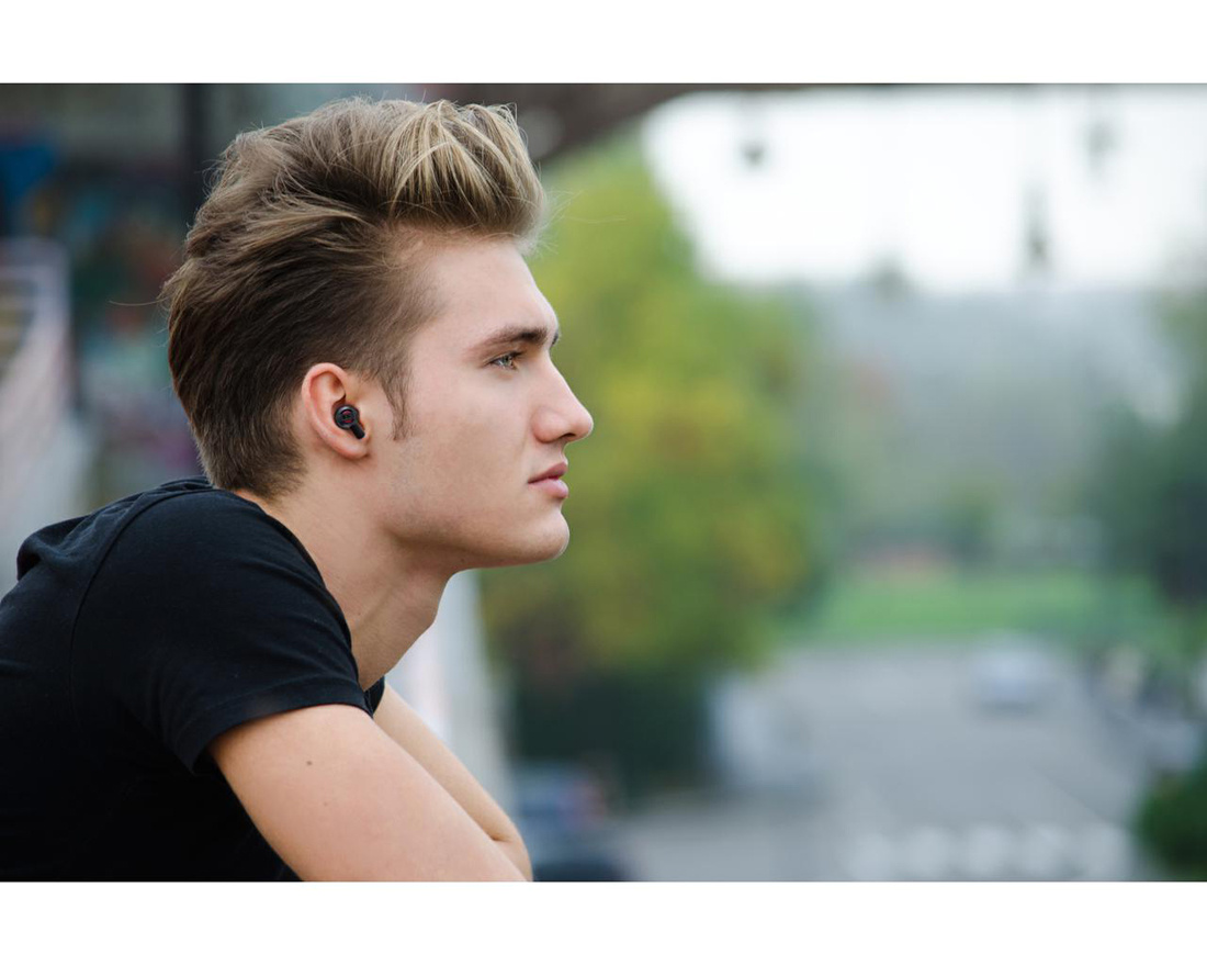 JVC HA-XC62T trådløse in-ear-hodetelefoner med IP55-klassifisering, svart