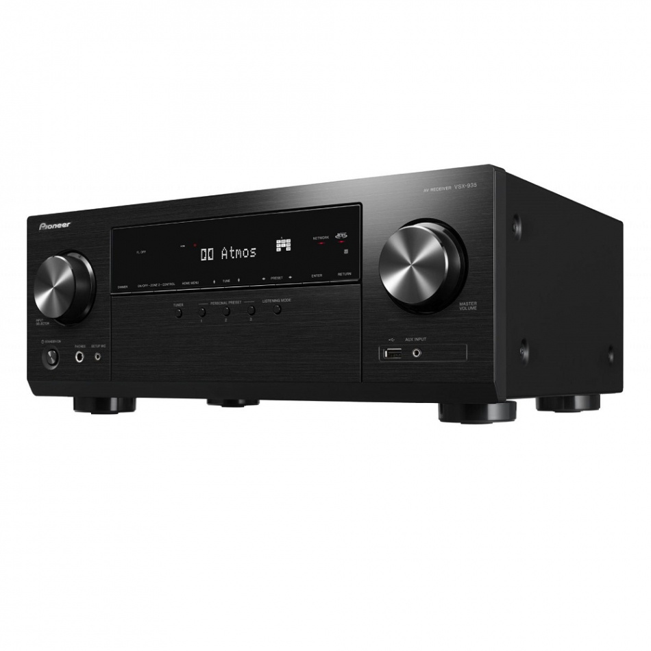 Pioneer VSX-935 hjemmekinoforsterker, svart retureksemplar
