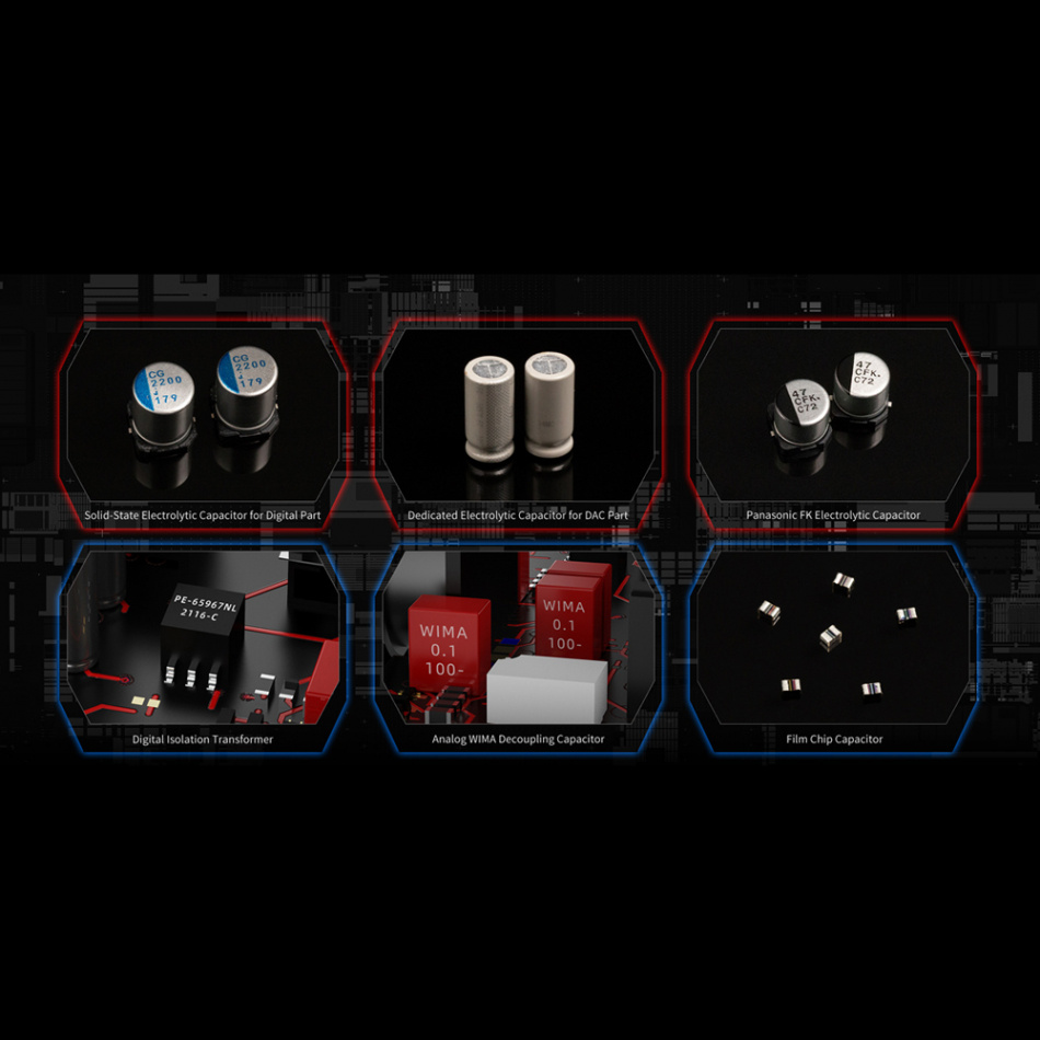 Aune S10N nettverksstreamer med Bluetooth, DAC & XLR, sølv