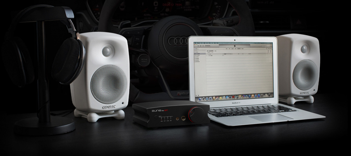 Aune X1s GT BT, kompakt DAC med Bluetooth, forforsterkerutgang & hodetelefonforsterker