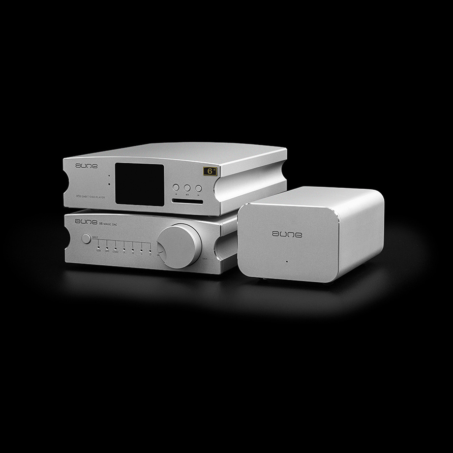 Aune XP2 strømforsyning for X/T-serien, sølv