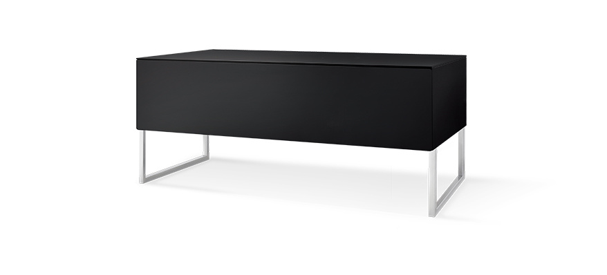 Norstone Khalm 140 mediabenk, pianoblack