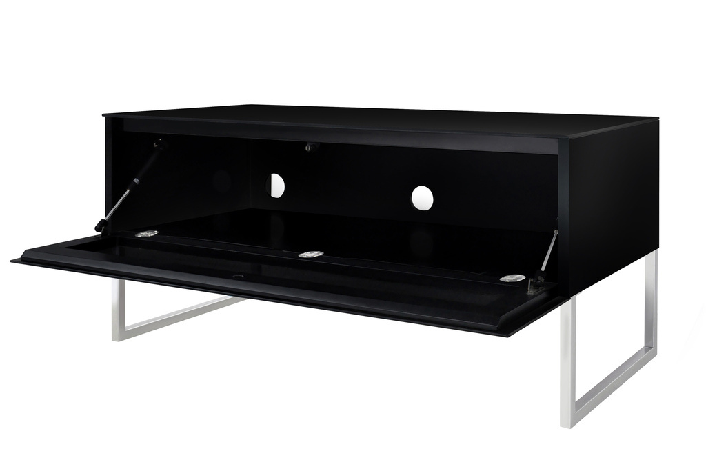 Norstone Khalm 100 mediabenk, pianoblack