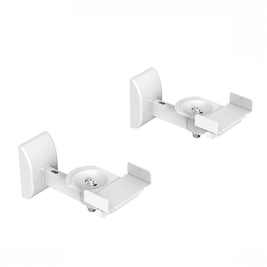 Norstone Bookshelf Wall Mount, hvitt par