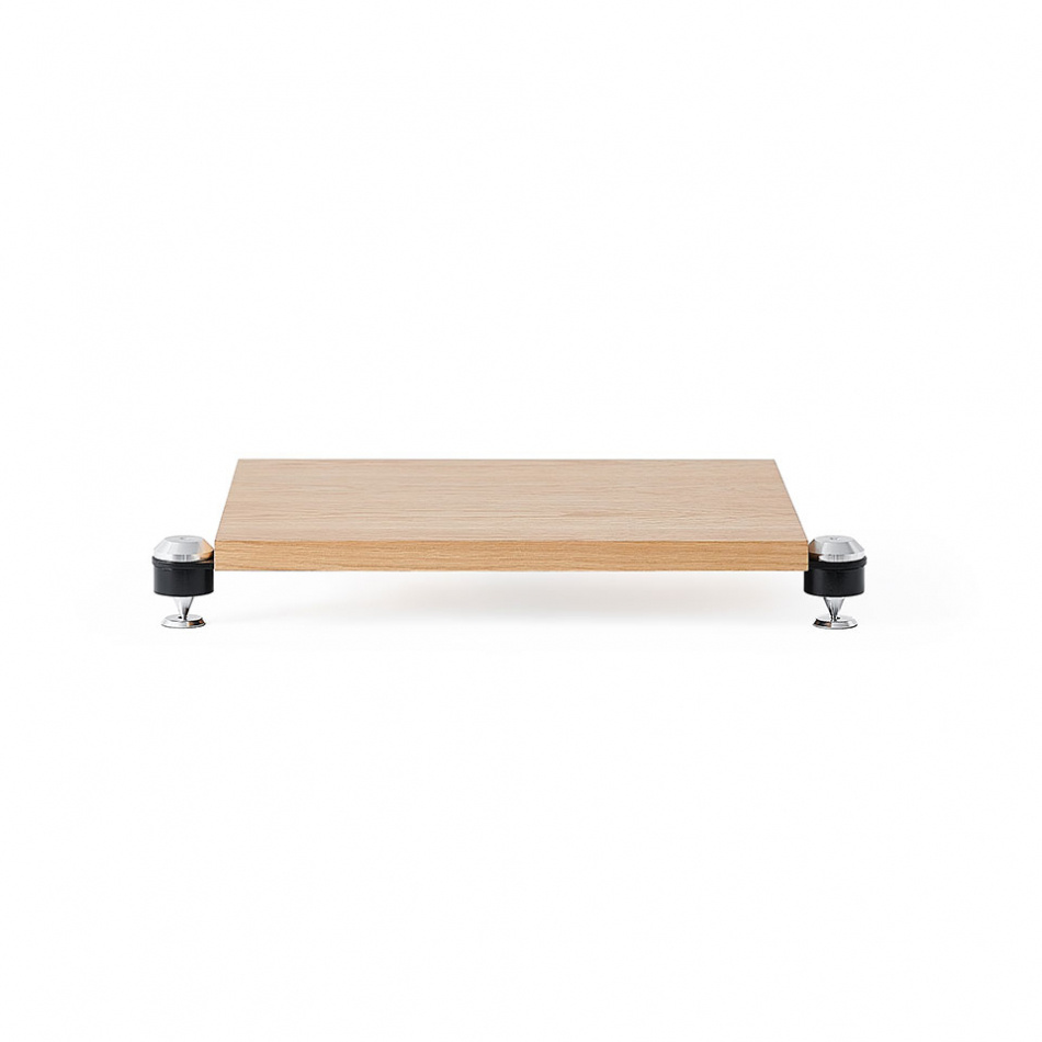Norstone Copenhagen Base, bunnhylle i eik modulært Hifi-rack
