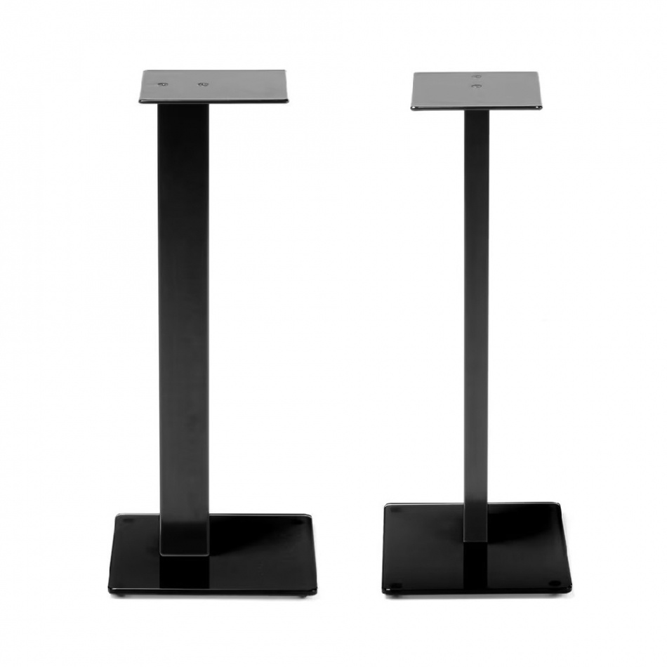 Norstone Esse Stand høyttalerstativ 61 cm, matt svart par med svart fot