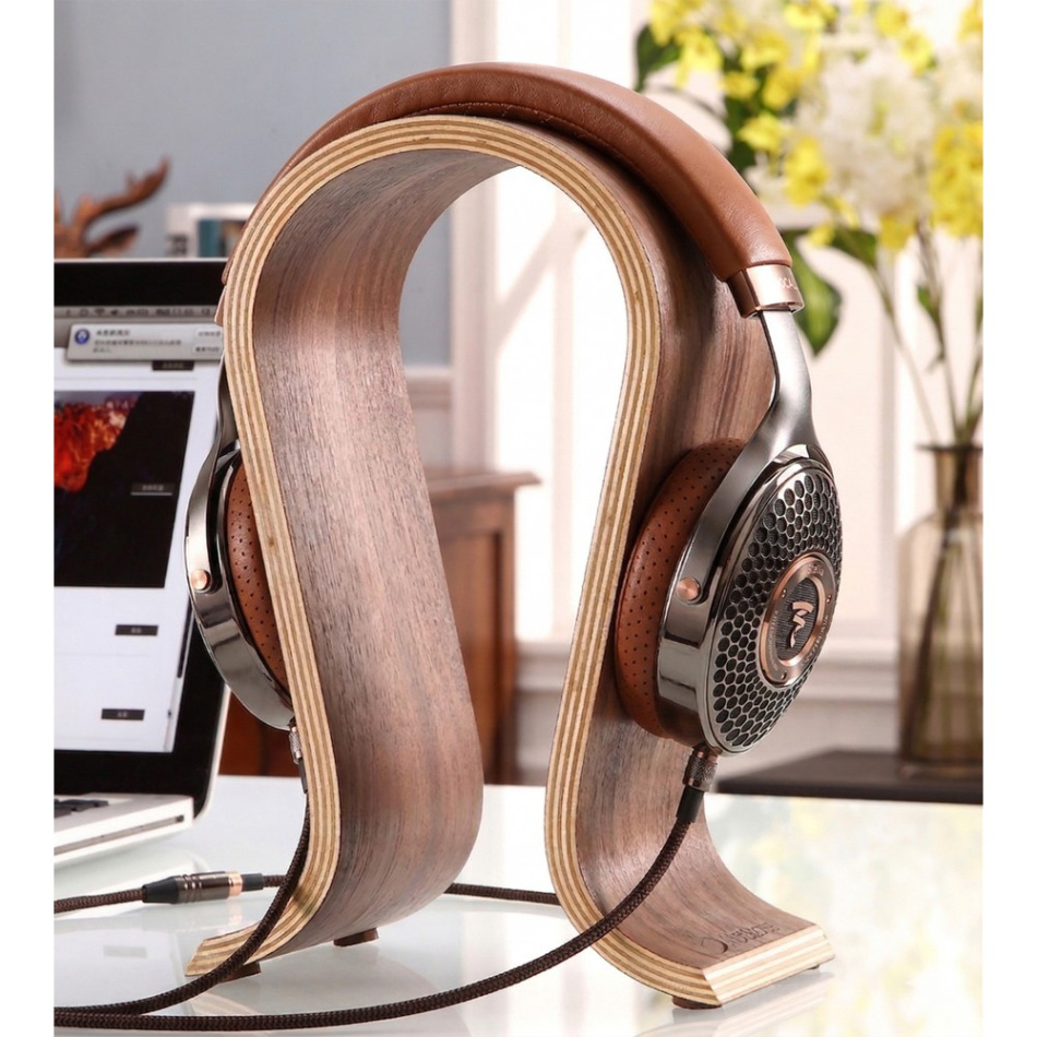 NorStone Wooden Headphone Stand, valnøtt
