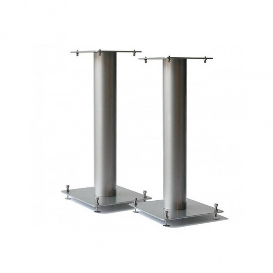 Norstone Stylum 1, matt sølv høyttalerstativ 50 cm høye