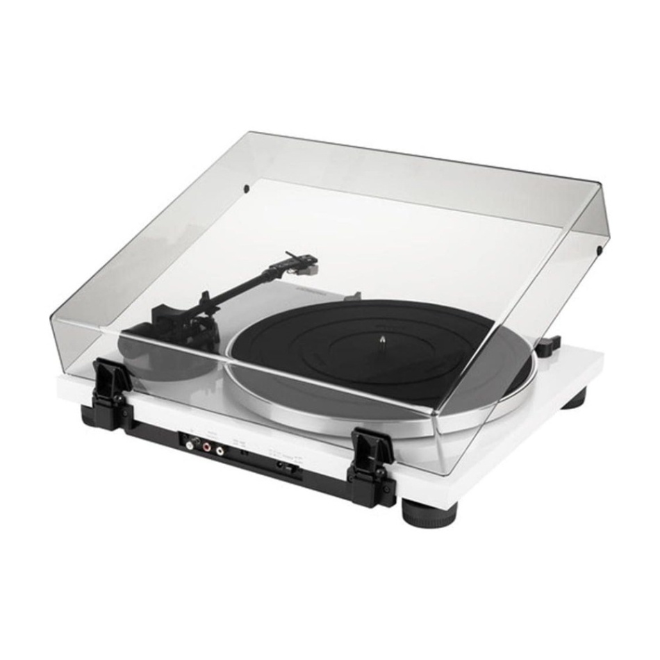 Thorens TD 201 platespiller med Audio Technica AT3600-pickup, hvit