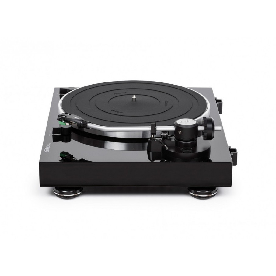 Thorens TD 204 platespiller med Audio Technica AT95E-pickup, svart