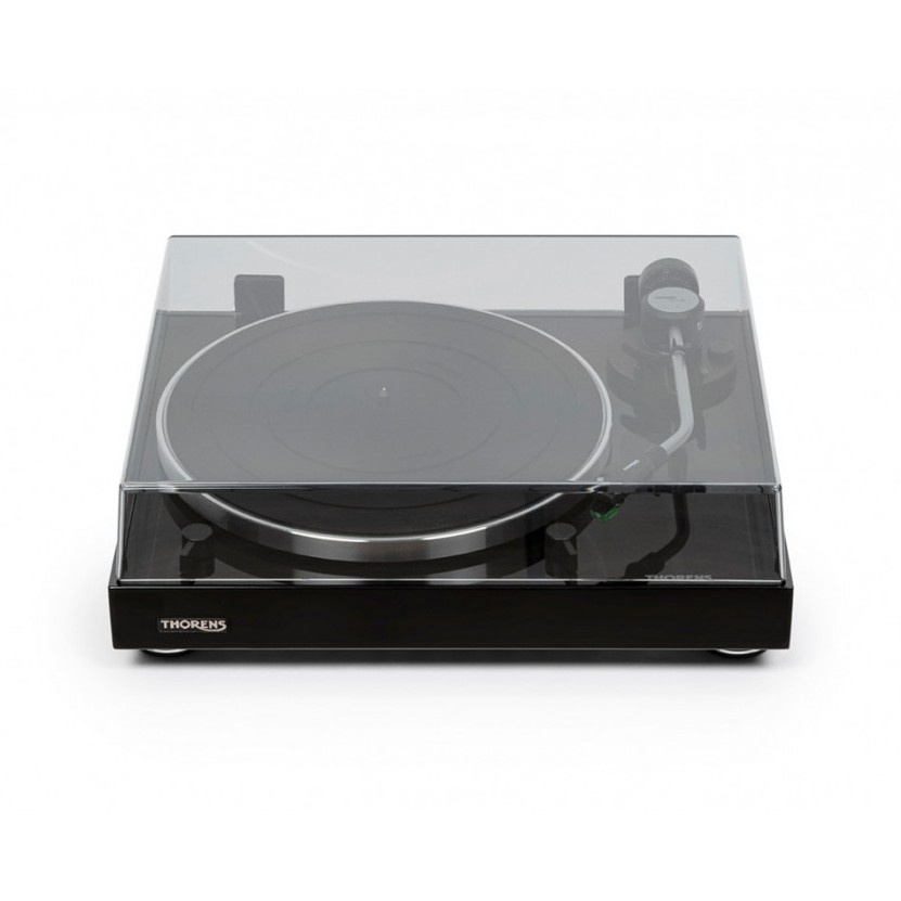 Thorens TD 204 platespiller med Audio Technica AT95E-pickup, svart