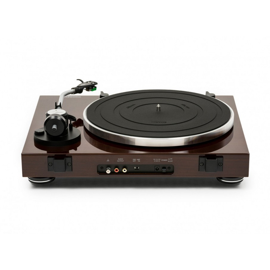 Thorens TD 204 platespiller med Audio Technica AT95E-pickup, valnøtt