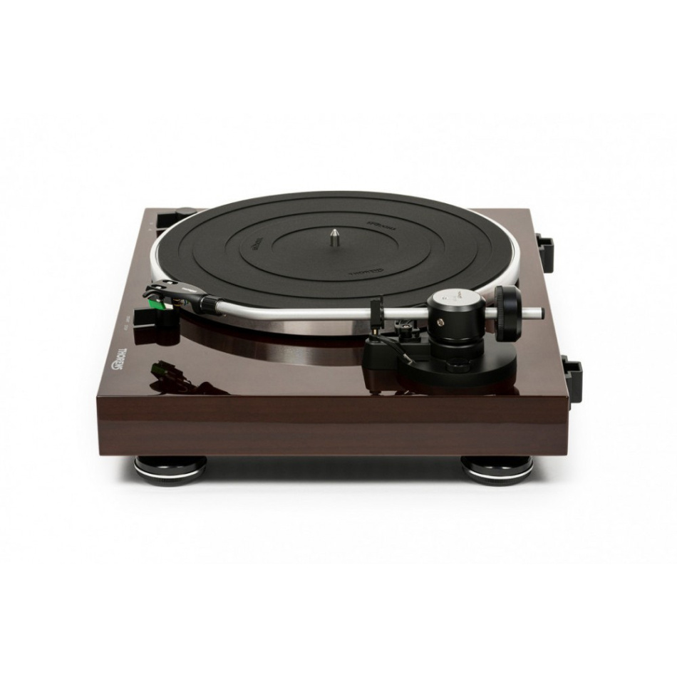 Thorens TD 204 platespiller med Audio Technica AT95E-pickup, valnøtt