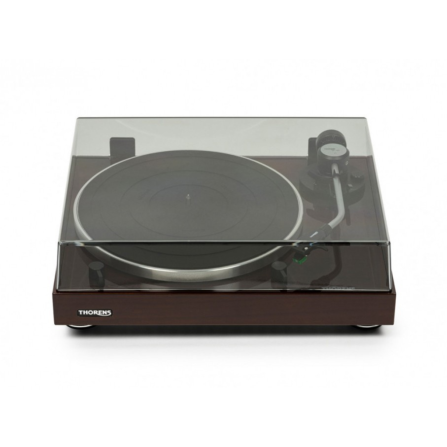 Thorens TD 204 platespiller med Audio Technica AT95E-pickup, valnøtt