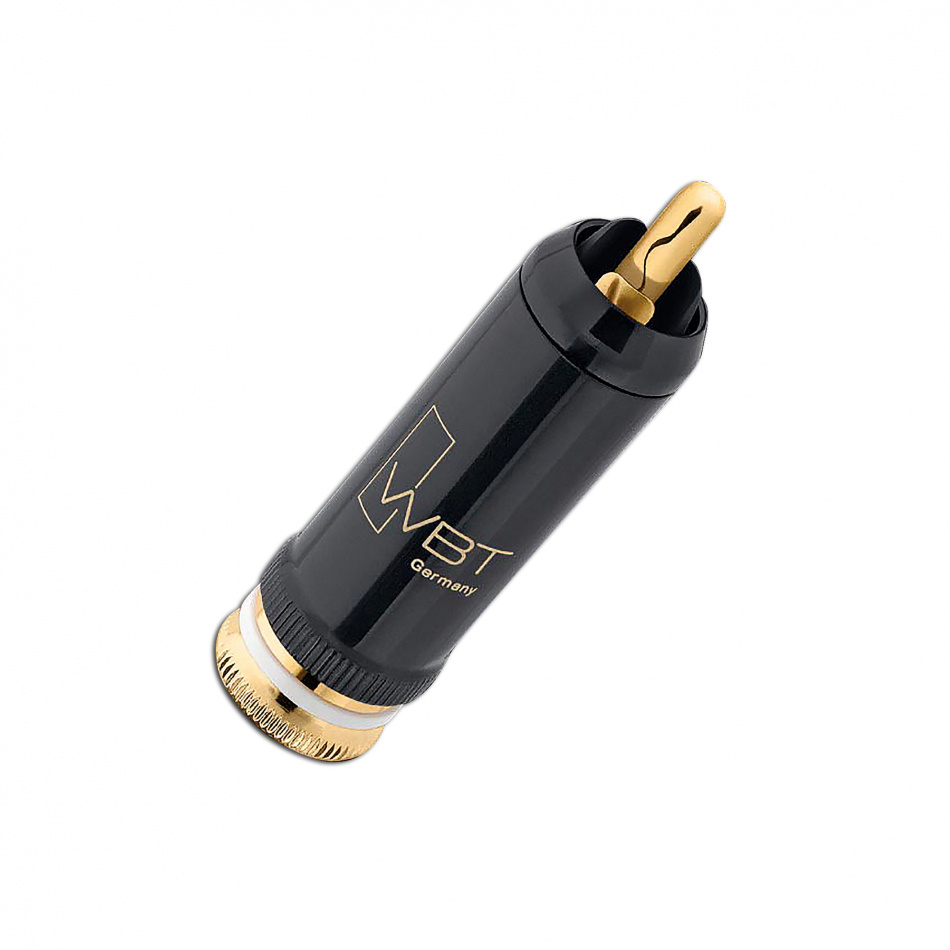 WBT-0102Cu Nextgen RCA-kontakt hvit fargemerking, stk.