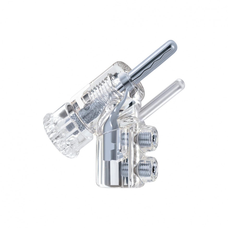WBT-0610Ag Nextgen bananplugg hvit fargemerking, stykk
