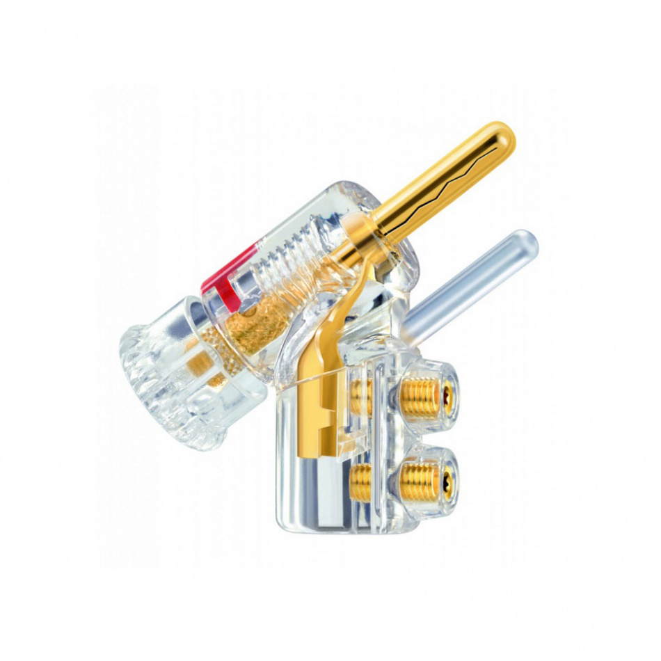 WBT-0610Cu Nextgen bananplugg rød fargemerking, stykk