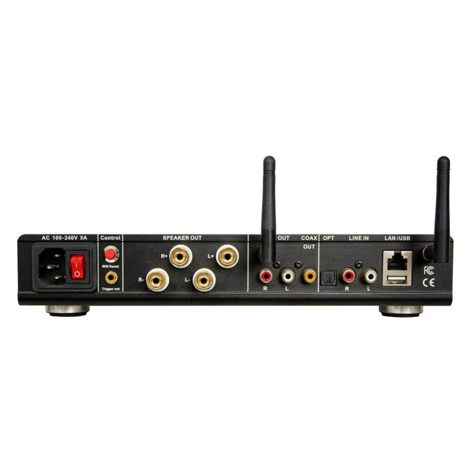 NuPrime Omnia A200 streamingforsterker med DAC og Bluetooth