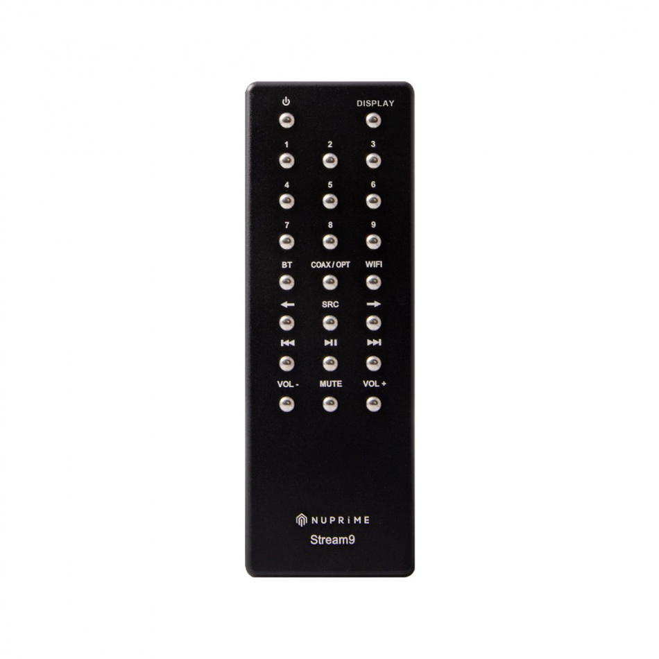 NuPrime Omnia Stream-9 nettverksspiller med AirPlay 2, svart