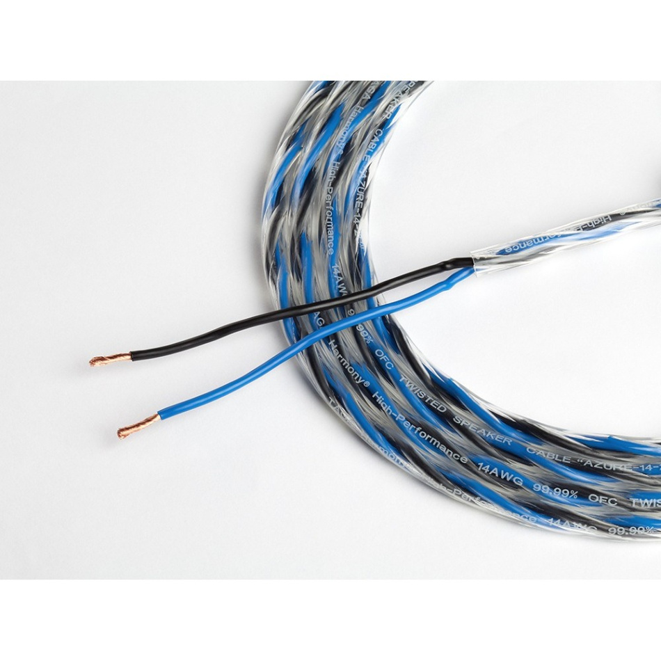 TAGA Harmony Azure 14-2C høyttalerkabel stereopar, 2x3 meter