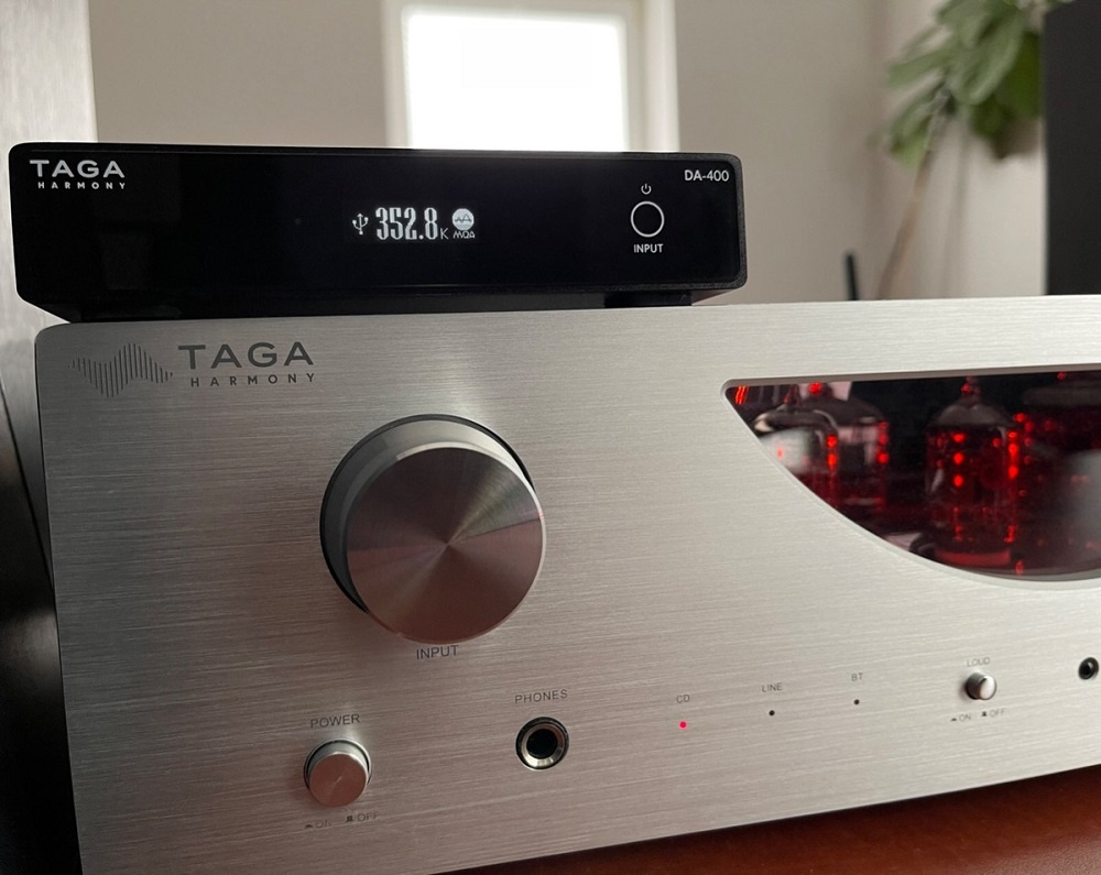 TAGA Harmony DA-400, DAC med DSD- og MQA-støtte