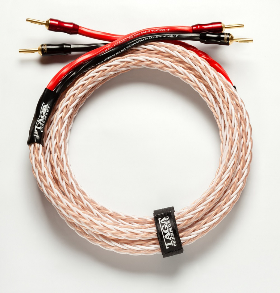 TAGA Harmony Platinum 18-16C Høyttalerkabel stereopar